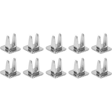 10 pièces Charnières Dentaires Amovibles en Acier Inoxydable pour Appareil Orthodontique (1/5)