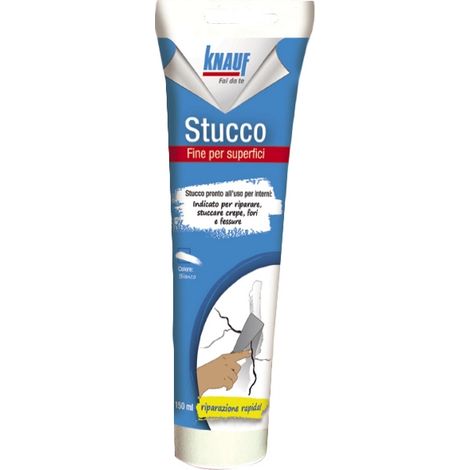 stucco fine per superfici knauf bianco 150 gr