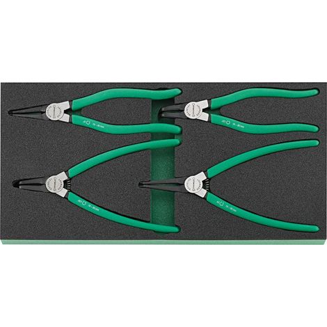 Werkzeugmodul 1/3 Sicherungsringzangen TCS 10 821/4 Stahlwille (1/3)