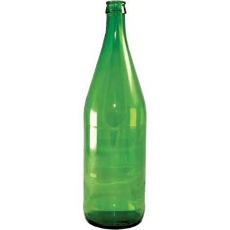 Bottiglia Acqua Minerale Vetro Verde Lt 1 - Conf. 12 Pz