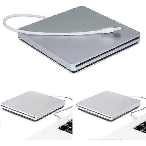 MacBook USB External CD/DVD thrust Burner for Mac PC Slot Loading Portable (1/5)