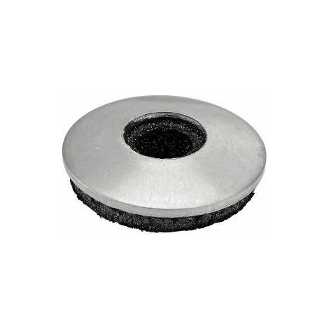 Rondelle d'étanchéité inox avec joint EPDM - Longueur: 25 - Qualite Inox: A2 - Diamètre: 5,5