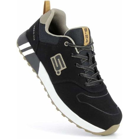 S 24 Bossi Industrie – Chaussures de sécurité mixte S24 T.43 – Embout CROSSFIBER ultra-léger – Semelle anti-perforation composite – Norme EN ISO 20345 S1P