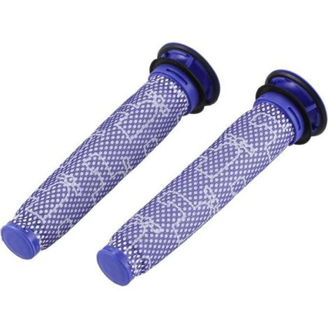 Filtre HEPA - Lavable - Compatible Avec Aspirateurs Sans Sac V6 V7 V8 DC61 DC62 DC58 DC59 DC74 - 2 Pièces