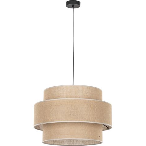Lampe suspendue Calisto en jute 5419 TK Lighting (1/5)
