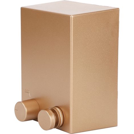 Wäscheleine aus Edelstahl, einziehbar, für drinnen und draußen, für den Heimgebrauch, 9021G Gold (1/5)