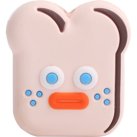 Housse de Protection Anti-Morsure pour Câble USB - Style Cartoon Rose (1/5)