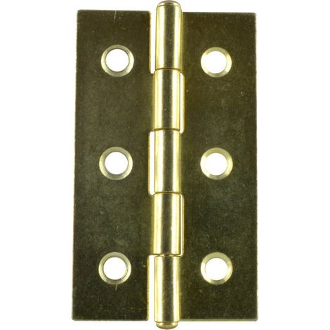 Charnière Acier Légère 60x35mm (x2) Charnière Rectangulaire Acier Légère 60x35mm, Lot De 2 - Générique
