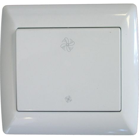 Bouton poussoir pour les bouches à commande électrique et à piles S&P (UNELVENT) 893212