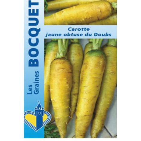 Carotte 'Jaune obtuse du Doubs' le sachet de 18000 graines (25g) (1/2)