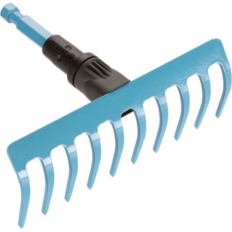 Gardena Kleinrechen combisystem 18,5 cm Arbeitsbreite Rechen, Besen & Greifer