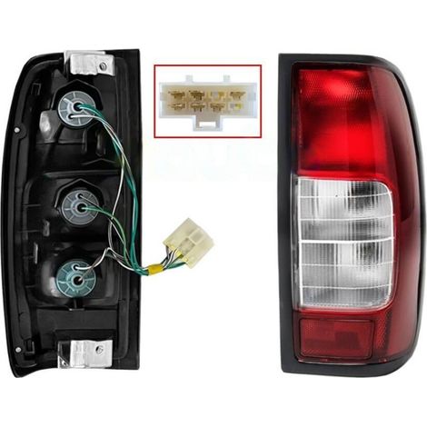 Feu arrière droit 8 fils Nissan Navara D22 1998-2005