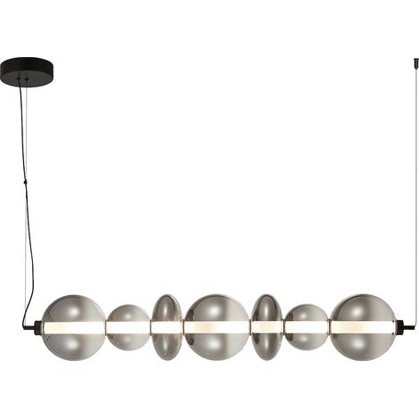 Lampada a sospensione DAPHNE SMOKED 40W (1/5)