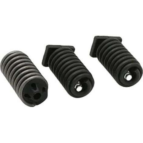 Lot de trois accessoires de ressorts amortisseurs pour tronçonneuses Husqvarna 435, 440, 450 et 445. (1/5)