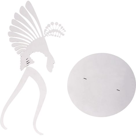 Metall-Schreibtischornament, Flügelfiguren, Heimdekoration für Wohnzimmer, Regal, Tischplatte, TV-Ständer, Schreibtisch