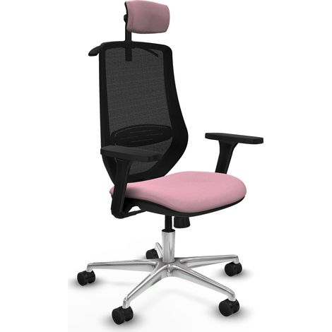 Piqueras y Crespo Mardos sedia da ufficio rosa confortevole