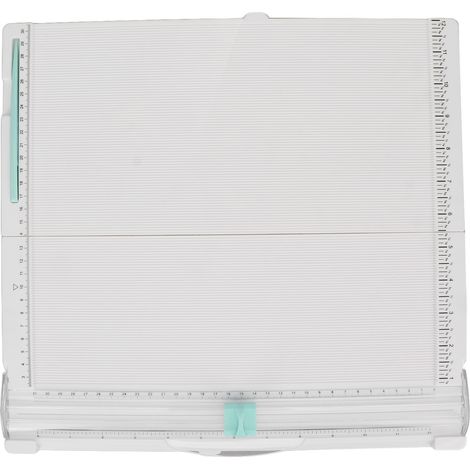 Découpeur de papier portable 31x30cm pliable, coupe-papier sûr et simple d'utilisation pour maison école bureau (1/5)