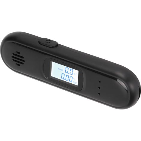 Tragbares, per USB wiederaufladbares, berührungsloses Atemalkoholmessgerät mit hochpräzisem Sensor für den persönlichen und professionellen Gebrauch. (1/5)