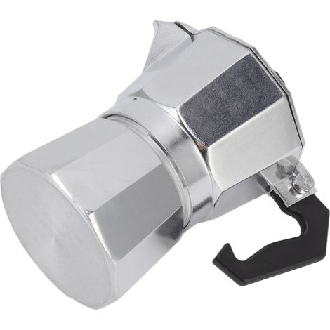 Moka en aluminium 150ml, cafetière italienne octogonale, set de préparation de café pour maison et bureau, compatible induction. (1/5)