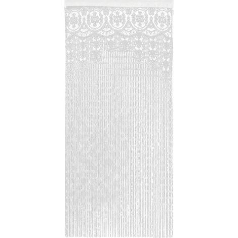 CCYKXARideau en Dentelle Macramé Style Bohème, Rideau De Porte Moustiquaire pour Chambre, Placard,Décoration (1/5)