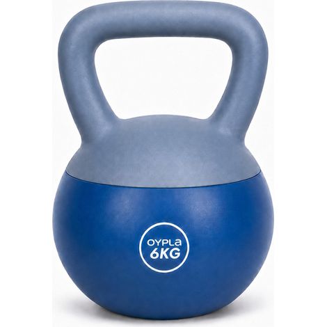 Oypla 6kg Soft Sand Filled PVC Kettlebell Workout Weight with Non Slip Handle (1/5)