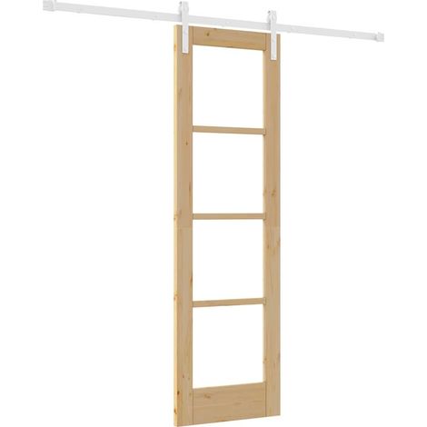 Maison Exclusive - Schiebetür ORKDAL Natur 61 x 198,5 cm