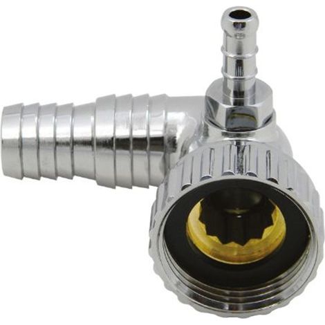 Curvetta scarico lavatrice con attacco asciugatrice 1”  Tecom