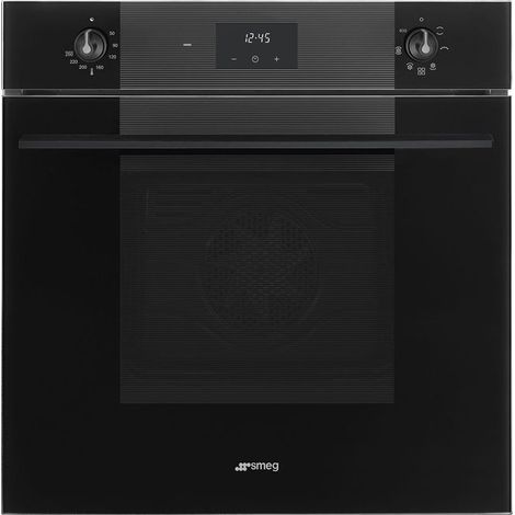 Smeg Linea Forno SF6100VB3 Nero. Dimensione del forno: Media, Tipo di forno: Forno elettrico, Capacità interna forno totale: 70 L. Posizionamento dell'apparecchio: Da incasso, Colore del prodotto: ...