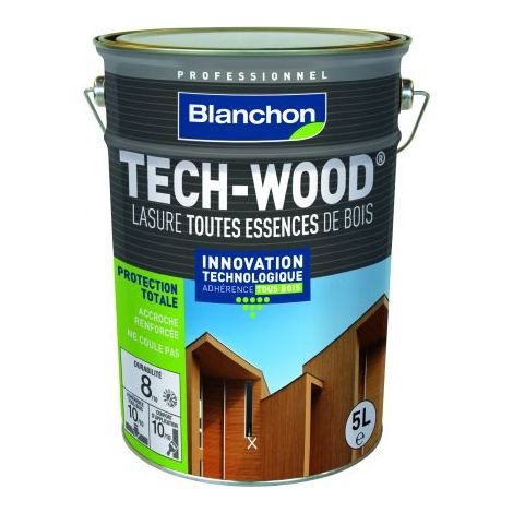 Lasur Blanchon Tech-Wood 5L farblos für alle Holzarten (1/5)