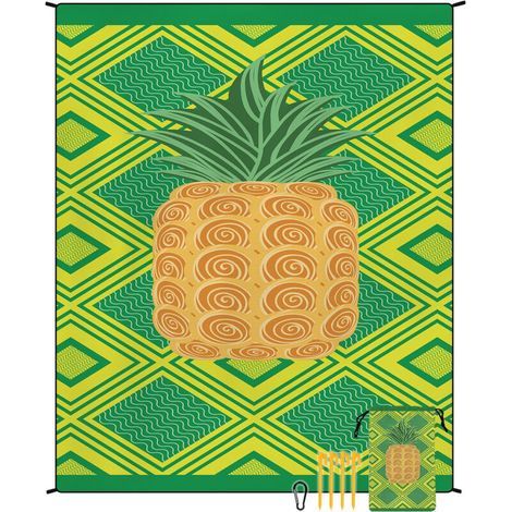 Tapis de plage en microfibre style bohème, séchage rapide, résistant à l'eau et à l'humidité, idéal pour les pique-niques et le camping. Tapis de plage 2 (1/4)