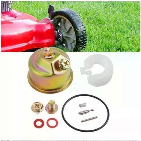 Kit de réparation de carburateur en métal pour GX120, kit de carburateur pour Honda GX200, joint d'aiguille, cuve, flotteur, goupille, pièces détachées pour tondeuse à gazon (1/5)