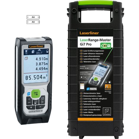 télémètre laser Master Gi7 70m ± 2mm IP40 (1/5)