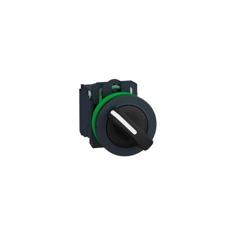 Harmony XB5 - bouton tournant à manette - flush - 2 pos fix - noir - 1F - XB5FD21