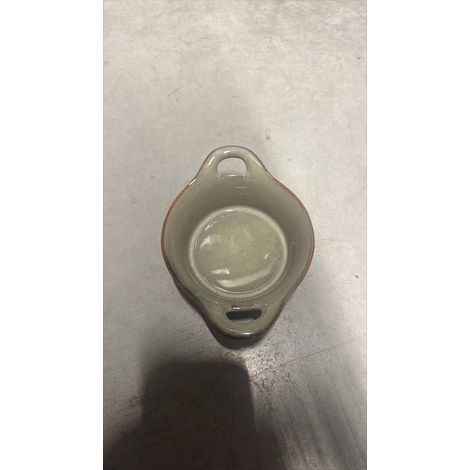 Piatto rotondo in ceramica terre inconnue, diametro 12 cm, color avorio - Atmosphera créateur d'intérieur (1/2)