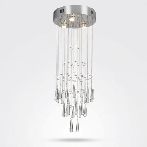 Lampadario Moderno Cristallo Lampada Cristallo 77 cm (1/5)