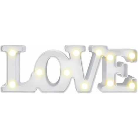Luz nocturna LED de amor, creativa y encantadora, ideal para confesiones y propuestas de matrimonio, conmemoración de pareja, decoración navideña, iluminación ambiental innovadora, regalo de cumpleaño (1/4)