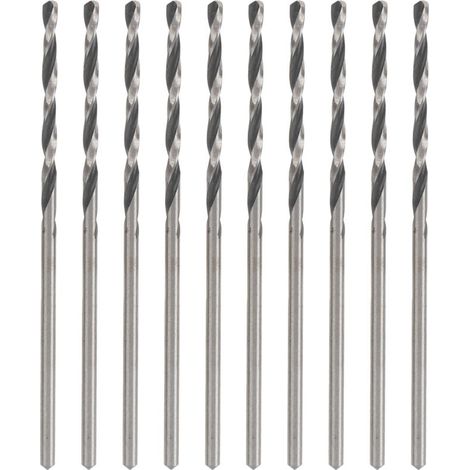 10 pièces forets hélicoïdaux à tige droite pour bijoux perles outils de perçage de poinçon 1.6mm (1/5)