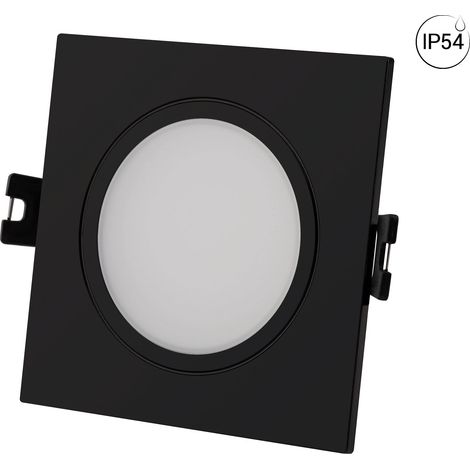 Aro Downlight Cuadrado Para Bombilla GU10/MR16 - Difusor (1/5)