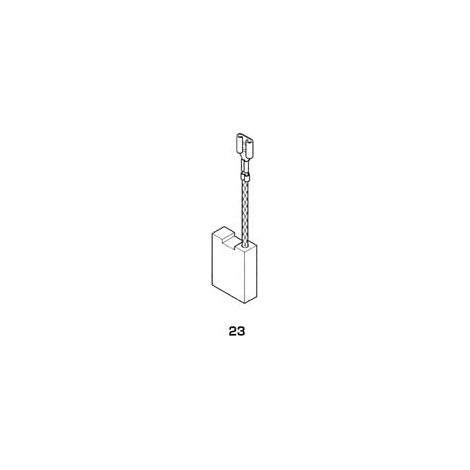 SPAZZOLE A CARBONCINO PER ELETTROUTENSILI MODELLO 23- - AEG 1746 mm.5x8x16h. - 8 pezzi