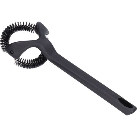 Abnehmbare Reinigungsbürste für Kaffeemaschinen, verhindert Verbrühungen, Nylon, runde Bürste für Kaffeekannen, 51 mm / 2 Zoll (1/5)