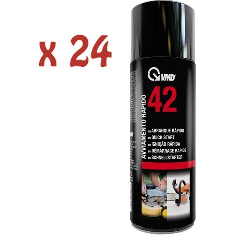 24 bombolette spray avviamento rapido 200ml motore diesel benzina Vmd 42