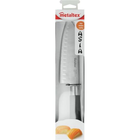 Santokumes Metaltex Asia 30 cm Noir/Acier inoxydable (1/2)