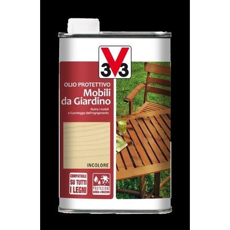 Olio Protettivo Incolore per Mobili da Giardino 500 ml