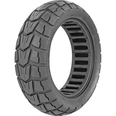 Pneus pleins tout-terrain 10x2,75, trottinette électrique Kugoo légère sans air de 10 pouces avec roues 10x2,75 (1/4)