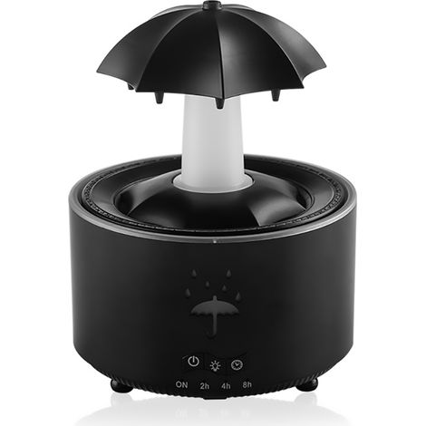 Humidificador de aroma giratorio con forma de medusa y gran cantidad de niebla de color. (1/5)