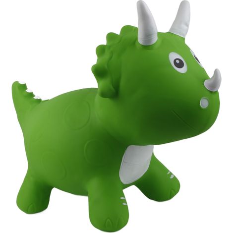 Cheval dinosaure gonflable à chevaucher avec pompe - Cadeau idéal pour les enfants (garçons et filles) (1/5)
