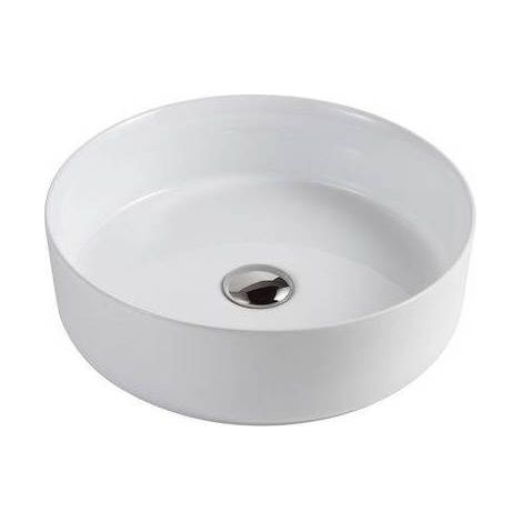 In ceramica bianca. Senza troppo pieno. Senza foro rubinetto. Fornito senza piletta e senza rubinetteria.(DianFlex) Misura: cm 36x36x12
