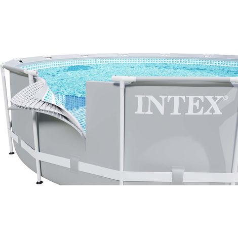Piscina de jardín con estructura 305 x 76 cm 15 en 1 INTEX 26702 + máquina de burbujas GRATIS