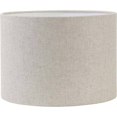 Light & Living - abat-jour - Livigno - gris - textile - Ø 51cm -