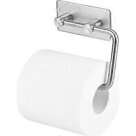 Portarotolo da parete in acciaio inox per carta igienica, rotolo di carta igienica e asciugatutto, per uso commerciale e domestico.
